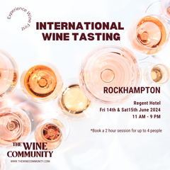 WINE TASTING at Rockhampton- Saturday 15 June 2024