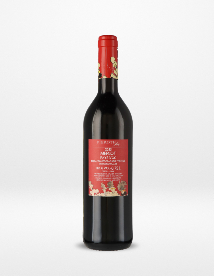 Pieroth Rouge Merlot 2023 - IGP Pays d'Oc