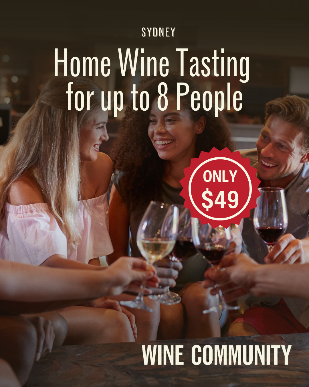 VOUCHER In Home Wine Tasting Sydney